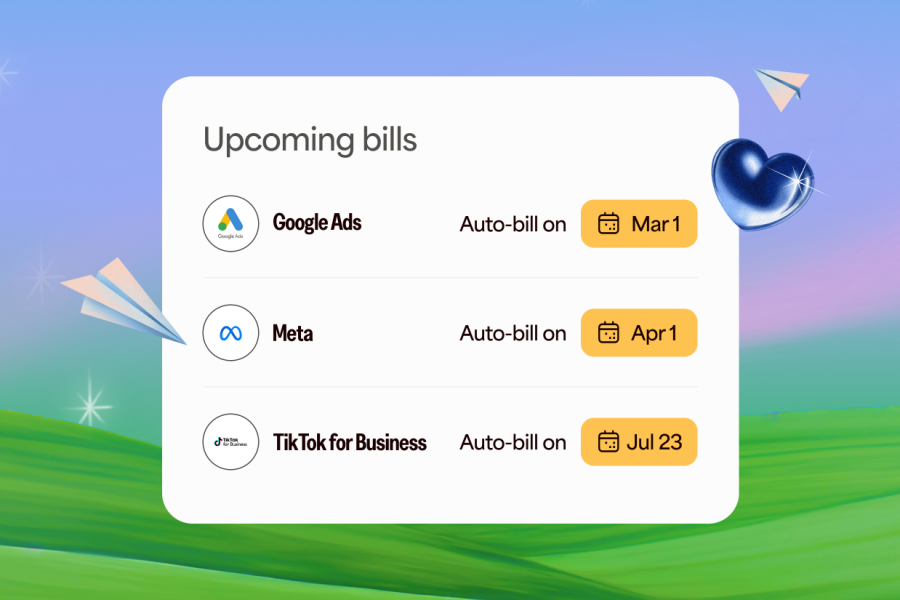 Upcoming marketing spend