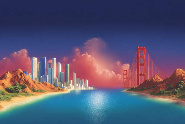 fluzdesign San Francisco skyline and golden gate bridge with 3ad9b99e 7c4c 4a2c 9050 95baef8390ed 2