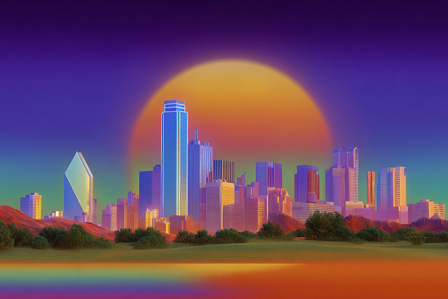 fluzdesign dallas skyline with negative space Soft digital pa 025d69dc 7e3e 4999 89dc 8b0e46b41514 2
