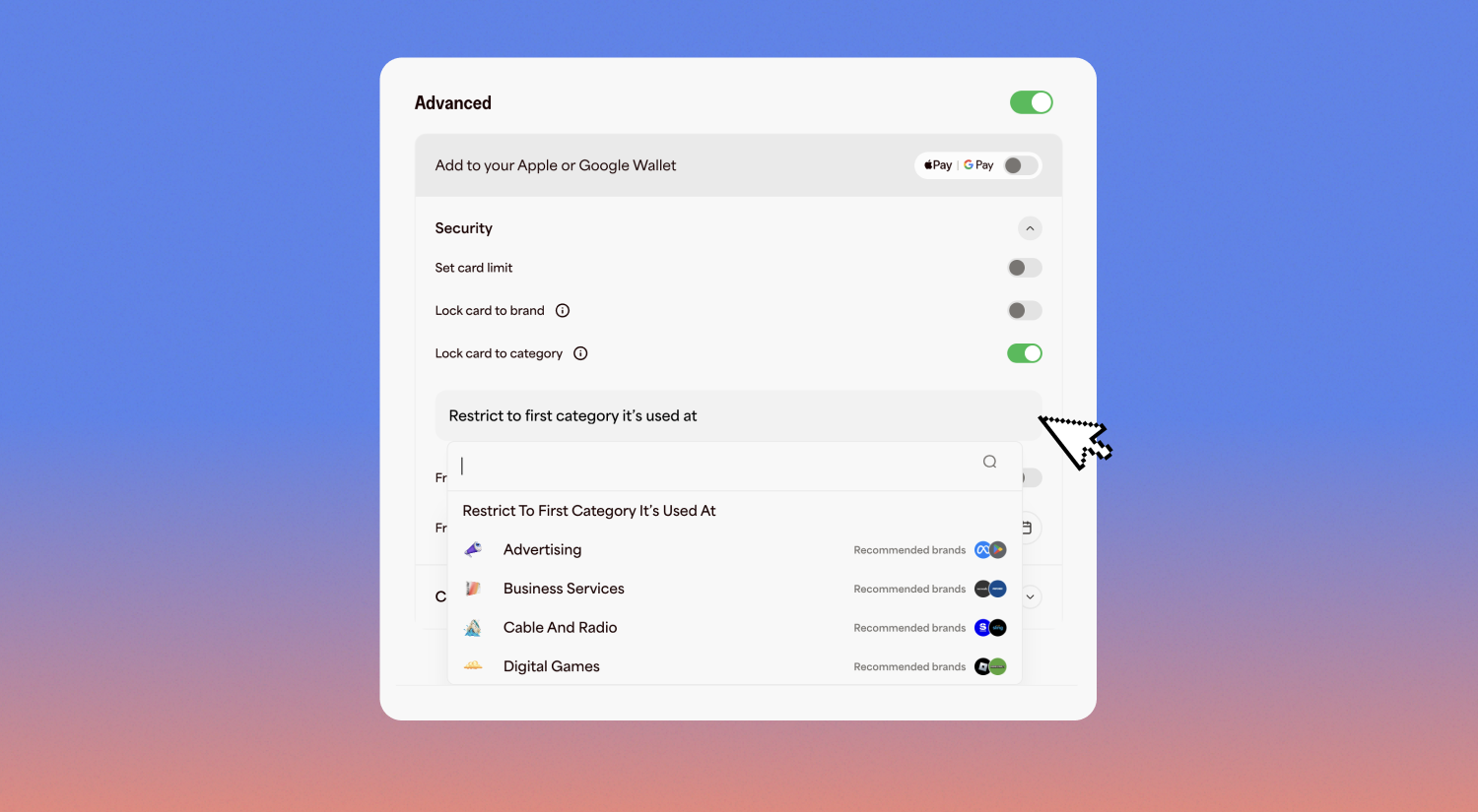 MCC category locks 2